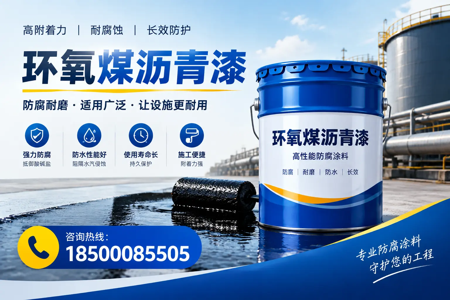 环氧煤沥青漆与其他涂料的对比分析，助力焦作企业决策